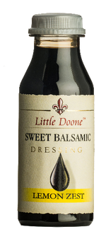 Load image into Gallery viewer, Little Doone Lemon Zest Sweet Balsamic Dressing plastic bottle
