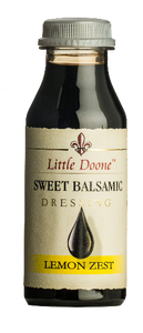 Little Doone Lemon Zest Sweet Balsamic Dressing plastic bottle