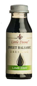 Load image into Gallery viewer, Little Doone Lime Zest Sweet Balsamic Dressing plastic bottle
